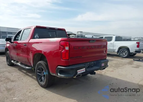 2021 Chevrolet Silverado 1500 4Wd Short Bed Lt Trail Boss z USA, uszkodzony, nr VIN 1GCPYFED0MZ168406
